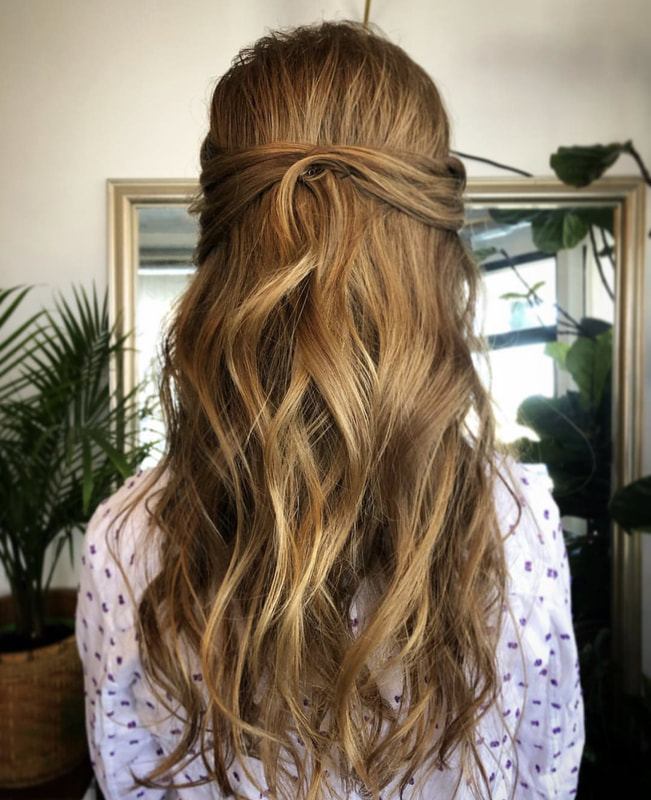 Samantha, Hair Stylist - Nika Vaughan, Bridal Artists